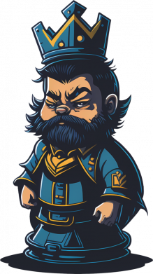 Жіноча футболка Шаховий король 2